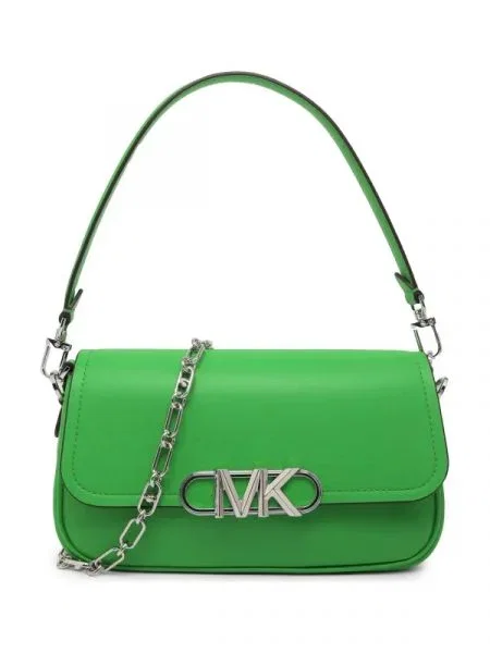 Michael Kors De piele geantă pe umăr PARKER verde