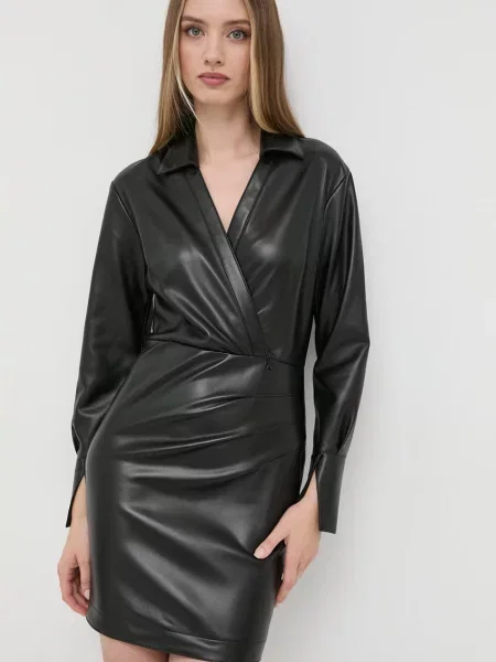 Patrizia Pepe ruha fekete mini testhezálló