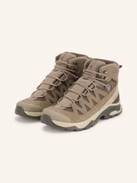 Salomon Turistické Boty Quest Echo Gtx černošedá / tmavě hnědá