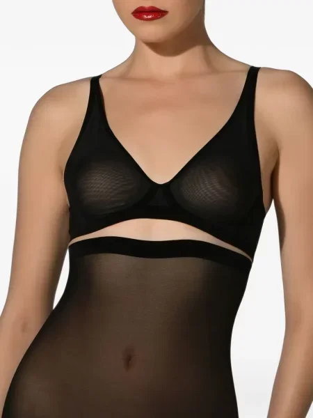 Sutien Wolford din tul negru