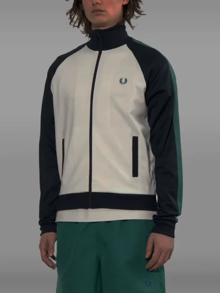 Geacă Fred Perry alb