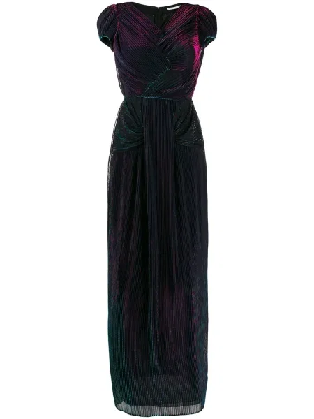 Rochie Marco De Vincenzo plisată de costum albastru