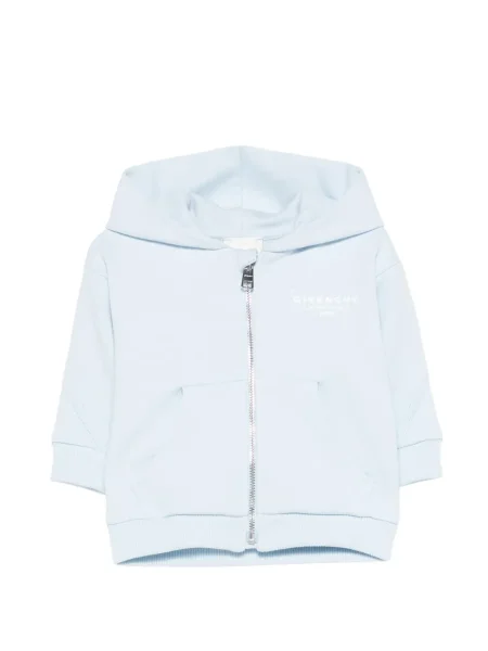 Bluza z kapturem dziecięca Givenchy niebieska
