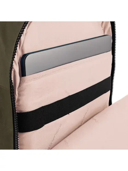 Torba na laptopa Piquadro zielona
