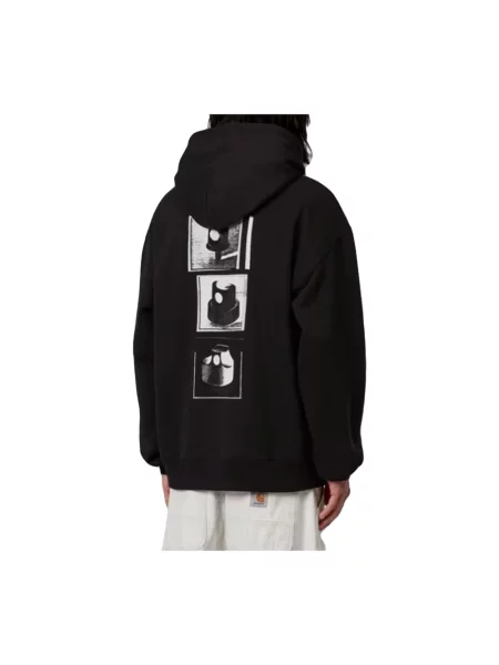 Bluza z kapturem Carhartt Wip z kapturem czarna