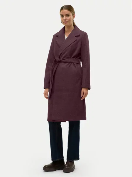 Тренч Vero Moda фиолетовый