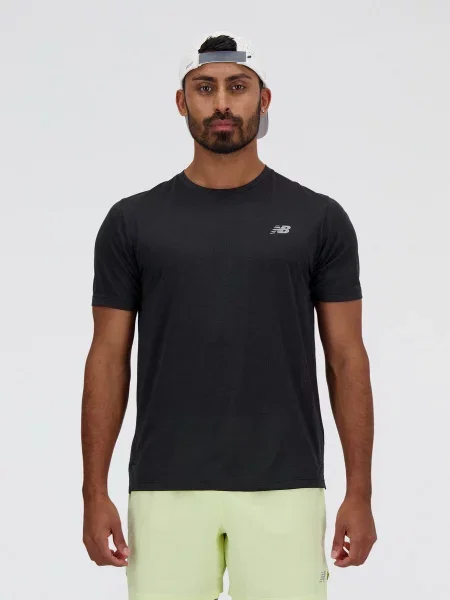 Спортивна футболка New Balance RC Essential перероблений чорний