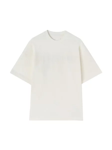 Koszulka Jil Sander z logo casual beżowa