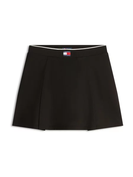 Tommy Jeans Fustă negru