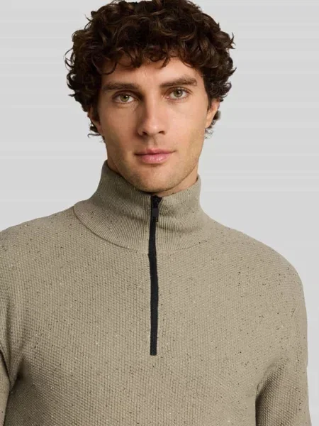 Sweter z czystej bawełny o kroju regular fit Tom Tailor Denim