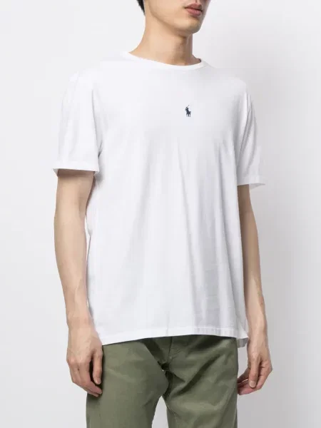 Chinos Polo Ralph Lauren s výšivkou modré