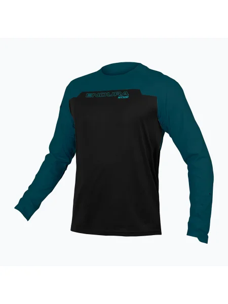 Tricou mânecă lungă Endura albastru