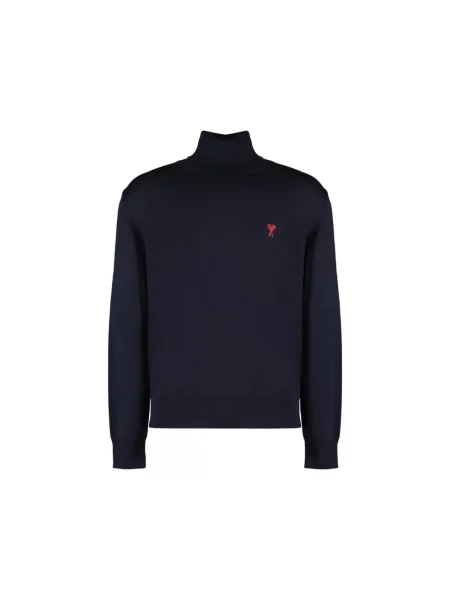 Sweter Ami Paris niebieski