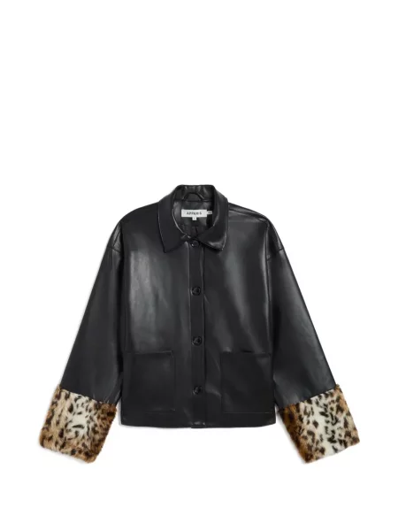 Top Apparis cu model leopard negru