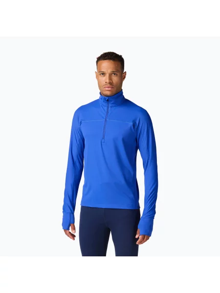 Tricou termoactiv pentru bărbați Rossignol Half Zip First Layer dazzle blue albastru