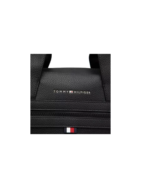 Taška na notebook Tommy Hilfiger čierna
