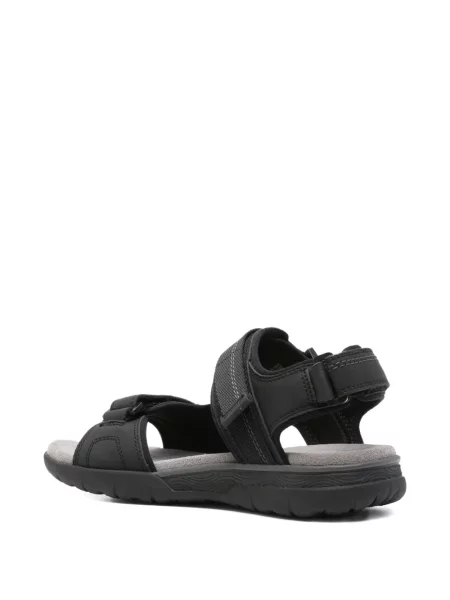 Sandale Geox cu cataramă negru