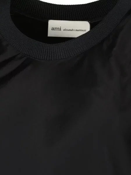 Top Ami Paris fără mâneci negru