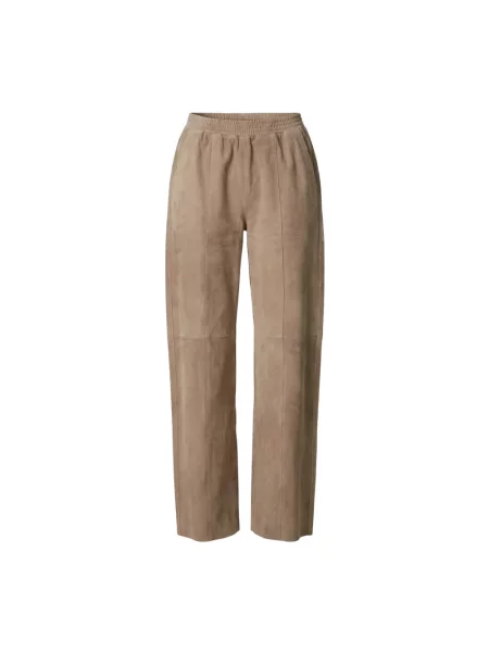 Joggery Alter Ego zamszowe beżowe