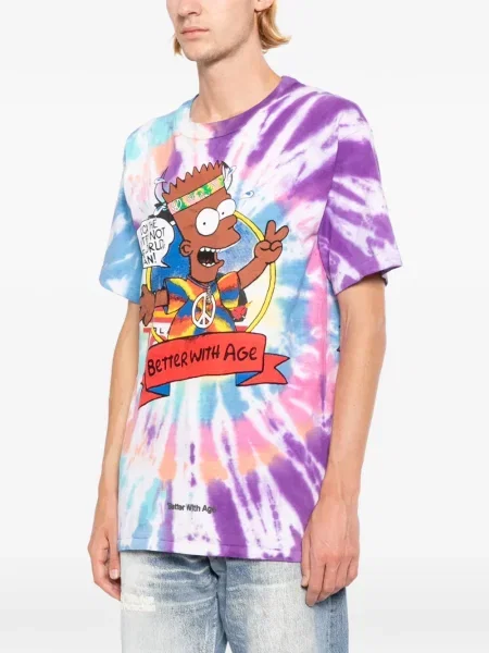 Tricou Better With Age cu imagine cu legături violet