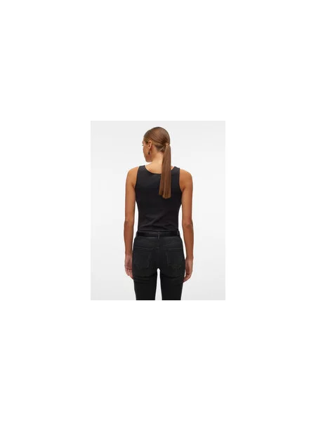 Vero Moda Top Million Regular Fit črna