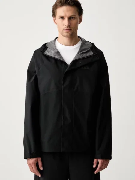 Adidas geacă de tranziție pentru bărbați Essentials negru