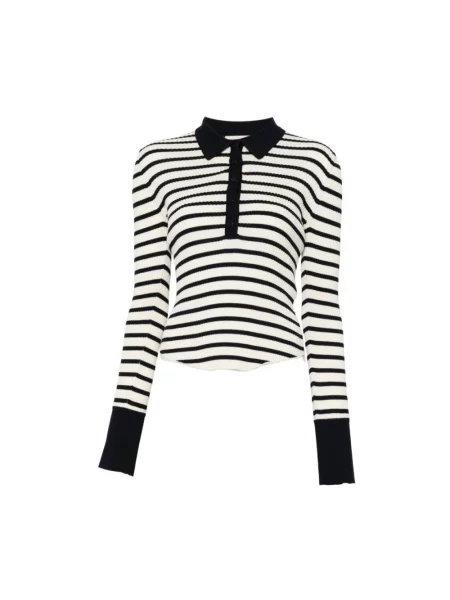 Dzianinowy pasek Semicouture w paski