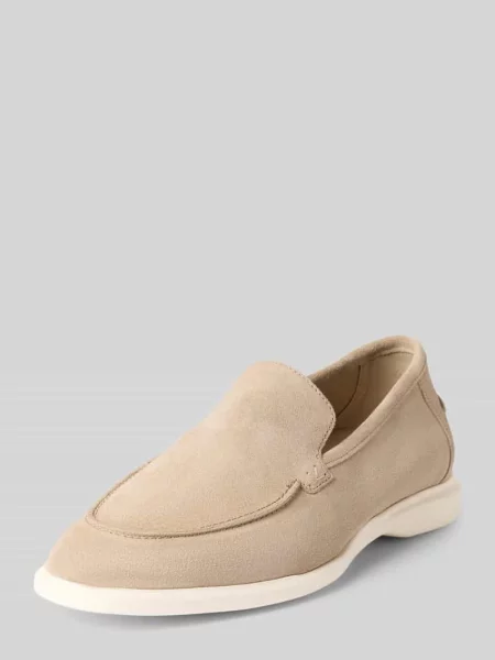 Loafers z lekko fakturowaną podeszwą model STRIDE FLEX' Lloyd beżowe