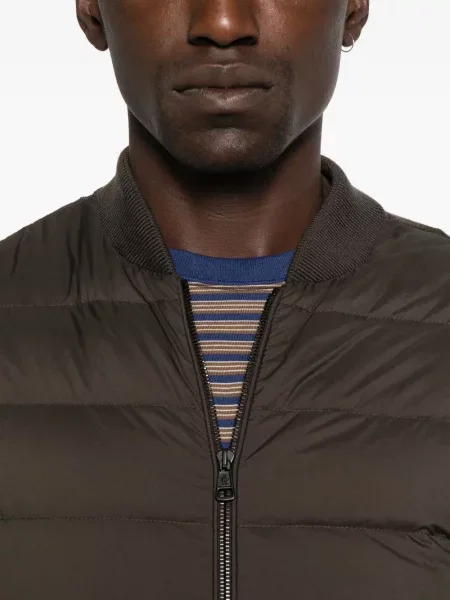 Ζακέτα Moncler καφέ