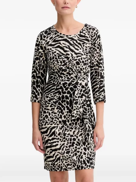 Rochie mini Morgan cu imagine negru