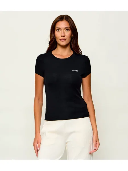 GUESS ACTIVE Tricou Lotus negru