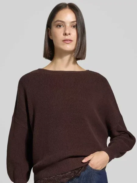 Sweter o kroju regular fit z mieszanki bawełny Zero