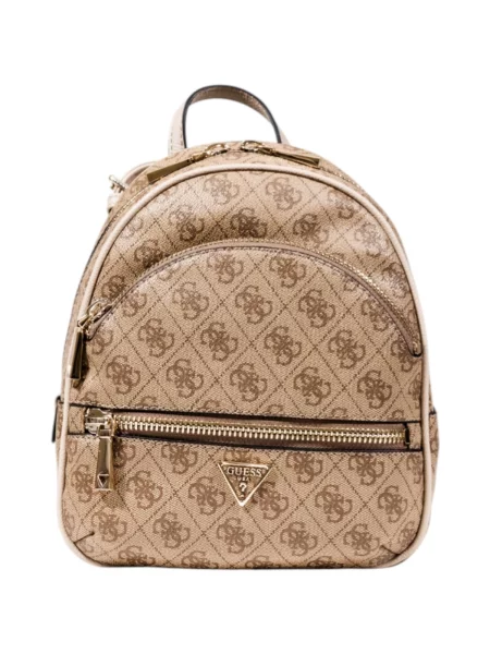 Taška Guess MANHATTAN II BACKPACK béžový