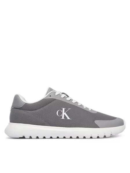 Calvin Klein Sportcipők 3 Eva Runner Mesh szürke