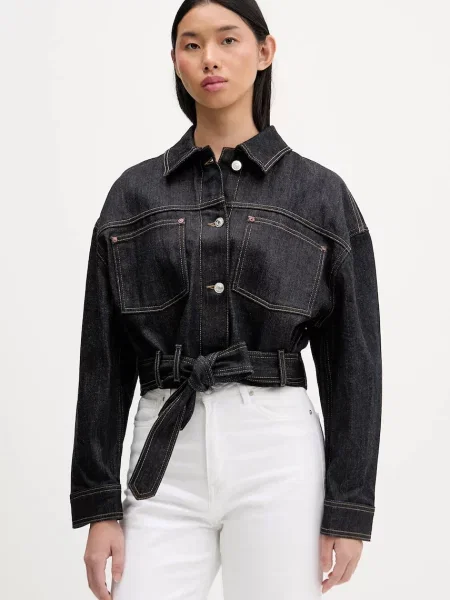 Jeans jakna HUGO mornarsko modra