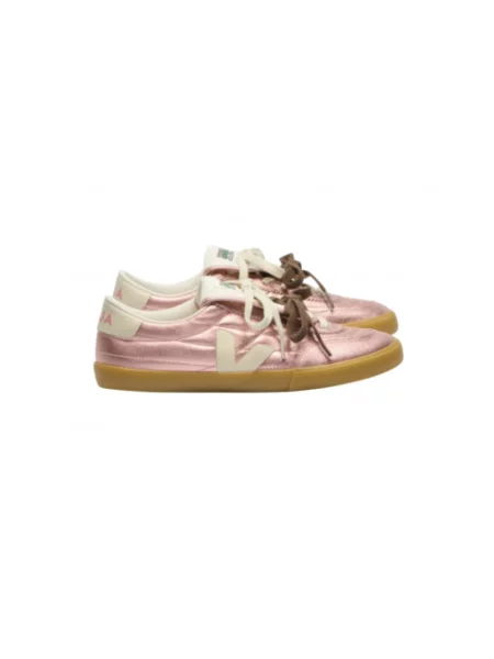 Sneakersy Veja skórzane różowe