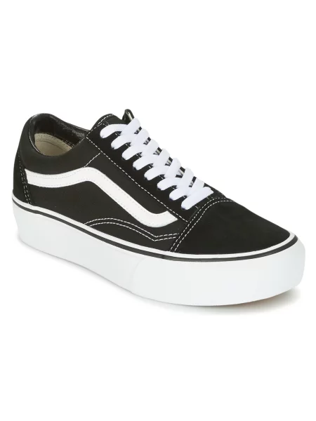 Superge Vans Old Skool s platformo črna