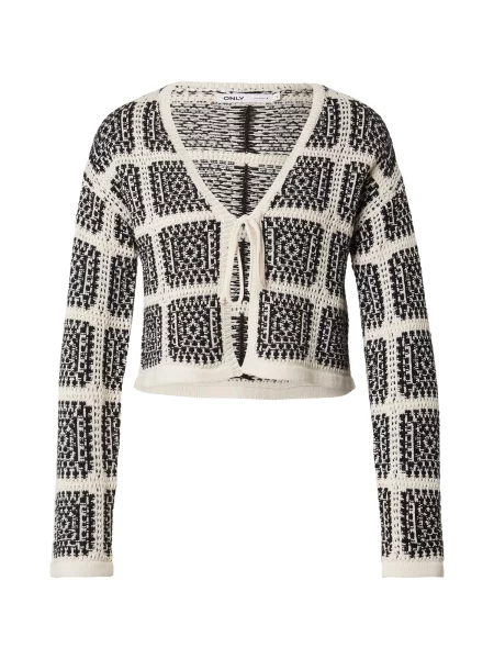 ONLY Kardigan ONLLOA svijetlosiva crna
