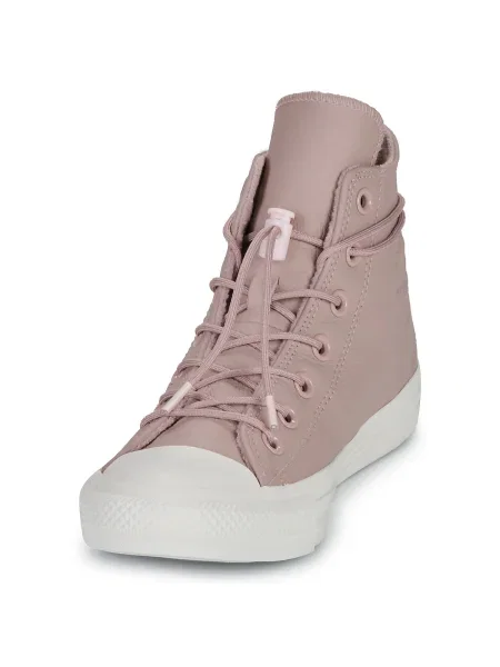 Pantofi Converse din piele roz