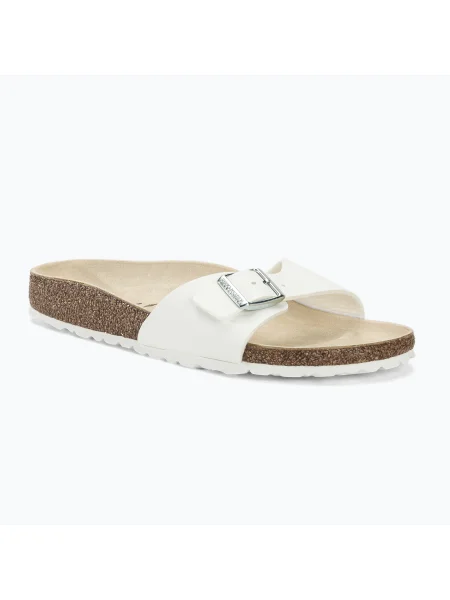 Olcsóbban. Papucs BIRKENSTOCK Madrid BF Narrow white. Méret: 42 EU fehér