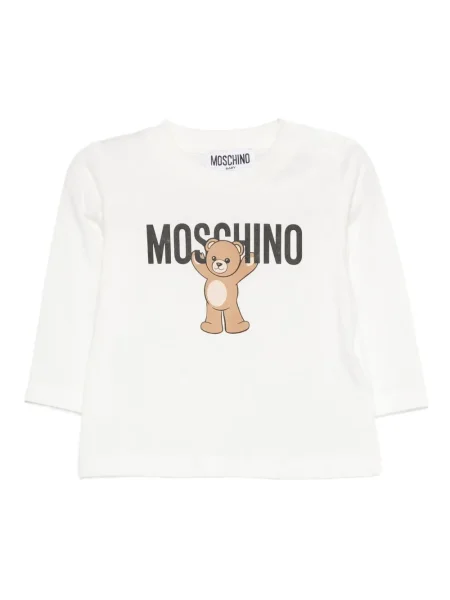 Koszula dziecięca Moschino biała