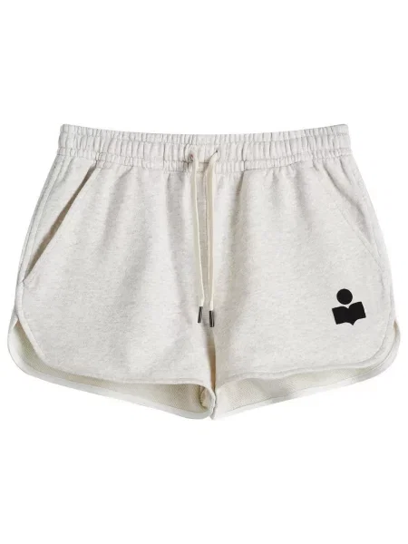 Szorty Isabel Marant Etoile z autografem