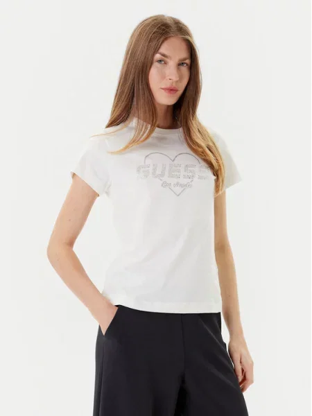 Guess T-Shirt Écru