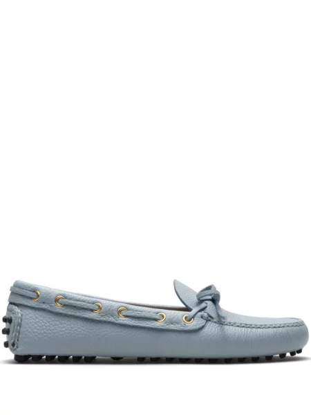 Pantofi loafer Car Shoe din piele albastru