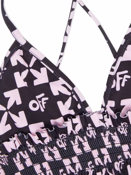 Bikini dziecięce Off-white białe