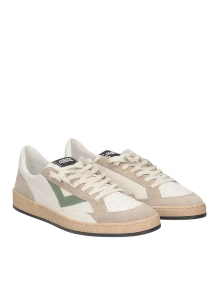 Sneakersy 4b12 skórzane