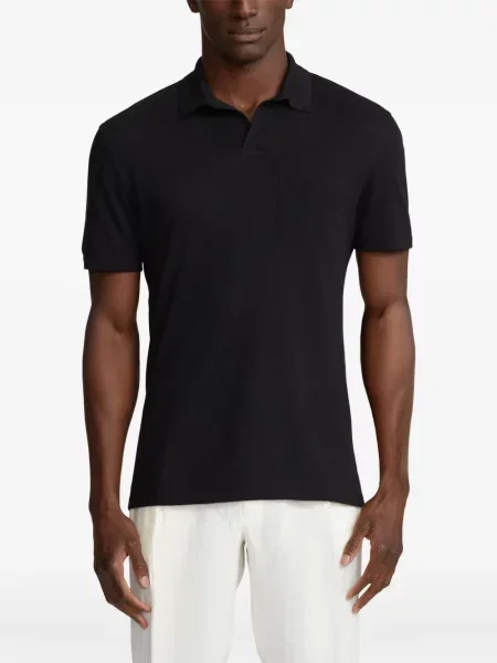 Tricou polo Polo Ralph Lauren cu autograf cu 5 buzunare în carouri gri