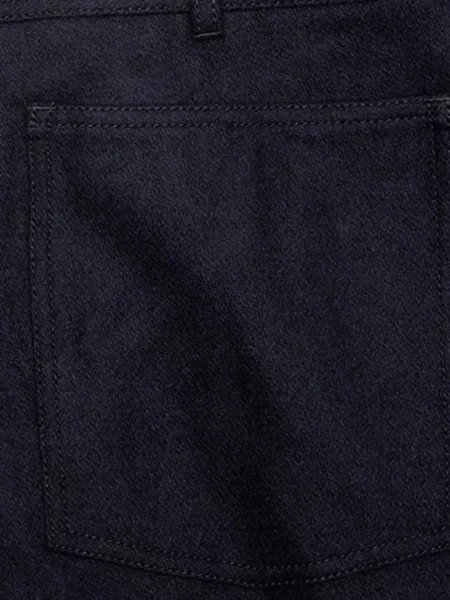 Pantaloni Comme Des Garçons Shirt cu model herringbone negru