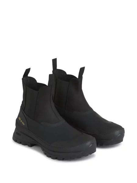 Cizme scurte Common Projects din piele negru
