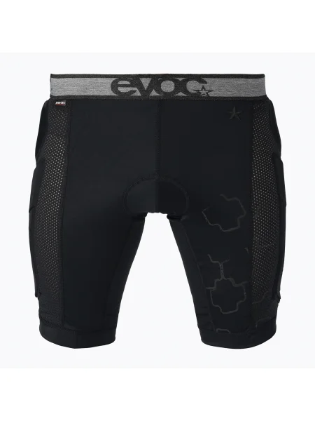 Pantaloni scurți de ciclism de siguranță pentru bărbați EVOC Crash Pants Pad negru